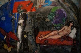 Marc Chagall in the Musee d'Orsay