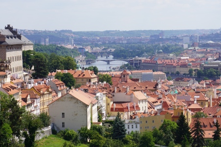 View from Prague Castle area