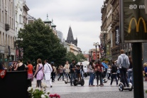 Street scene, Prague