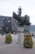 Harbor statue