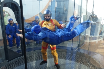 Rip Cord by IFly; simulated sky diving